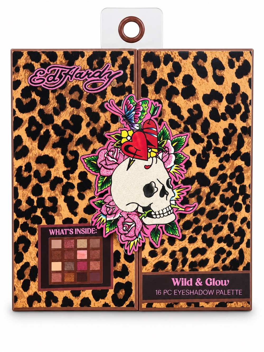 Ed Hardy Wild and Glow 16 Shade Eyeshadow Palette